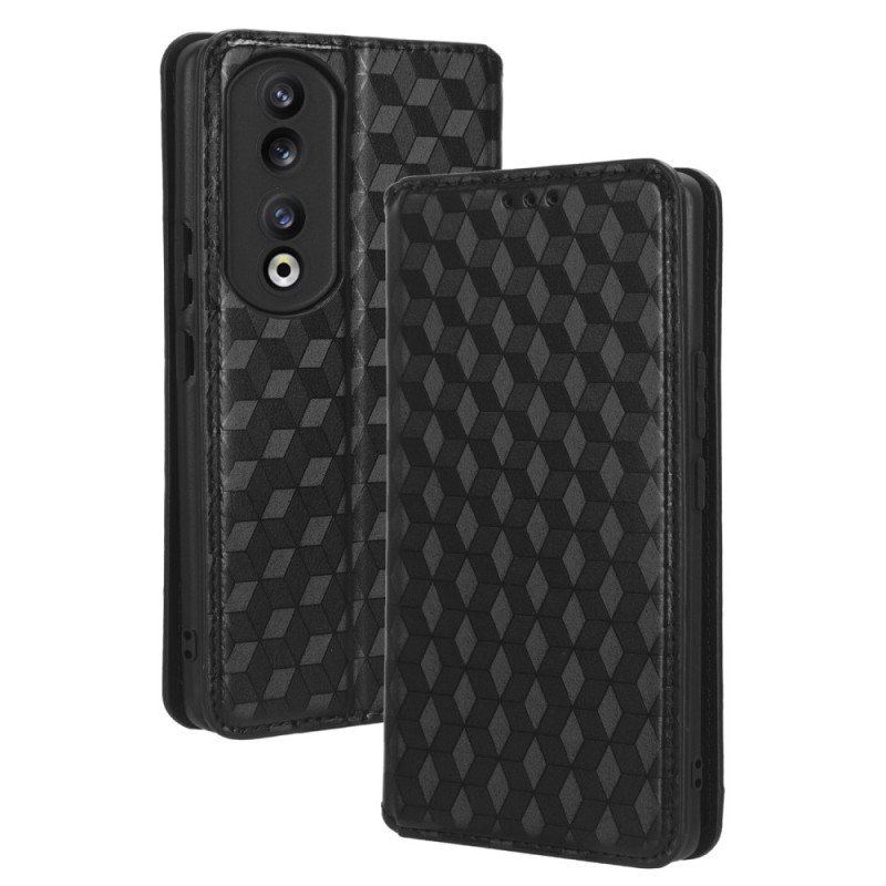 Etui Na Telefon do Honor 90 Etui Folio Kostki