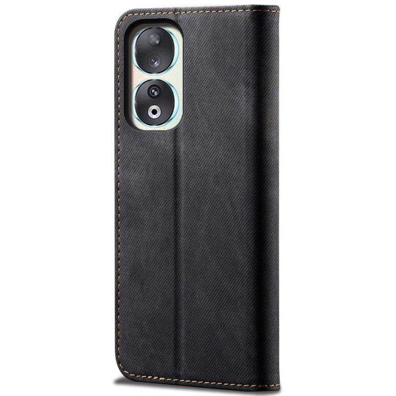 Etui Na Telefon do Honor 90 Etui Folio Tkanina