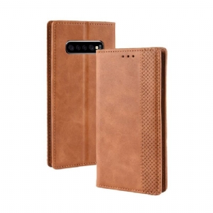 Case do Samsung Galaxy S10 Plus Biznes Skóra Styl Le Cirénius