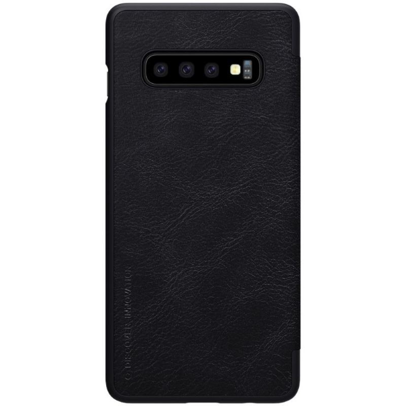 Case do Samsung Galaxy S10 Plus Nillkin Qin Skórzana Okładka