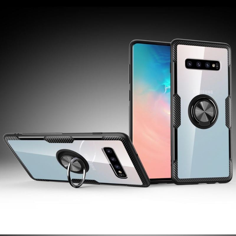 Etui do Samsung Galaxy S10 Plus Classic Przezroczysty Palec