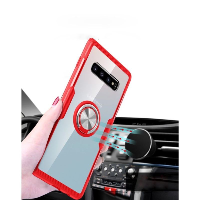 Etui do Samsung Galaxy S10 Plus Classic Przezroczysty Palec