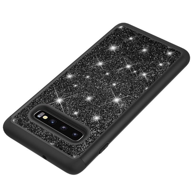 Etui do Samsung Galaxy S10 Plus Classic Sequins La Delphine Odporny Na Wstrząsy