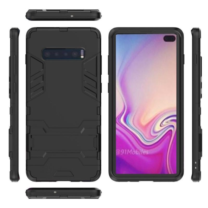 Etui do Samsung Galaxy S10 Plus Cool Guard Odporny Na Wstrząsy Ze Zintegrowaną Podstawą