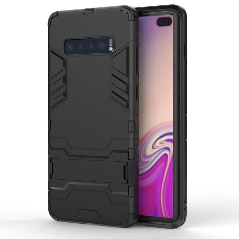 Etui do Samsung Galaxy S10 Plus Cool Guard Odporny Na Wstrząsy Ze Zintegrowaną Podstawą