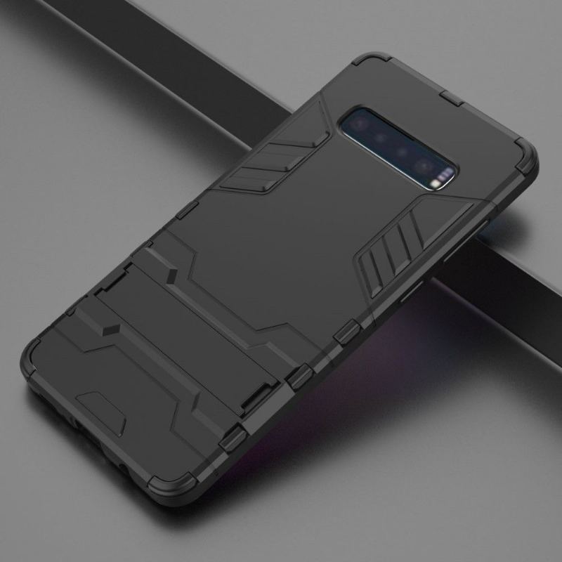 Etui do Samsung Galaxy S10 Plus Cool Guard Odporny Na Wstrząsy Ze Zintegrowaną Podstawą