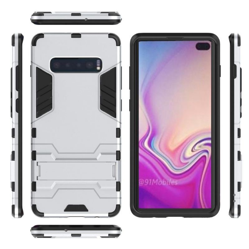 Etui do Samsung Galaxy S10 Plus Cool Guard Odporny Na Wstrząsy Ze Zintegrowaną Podstawą