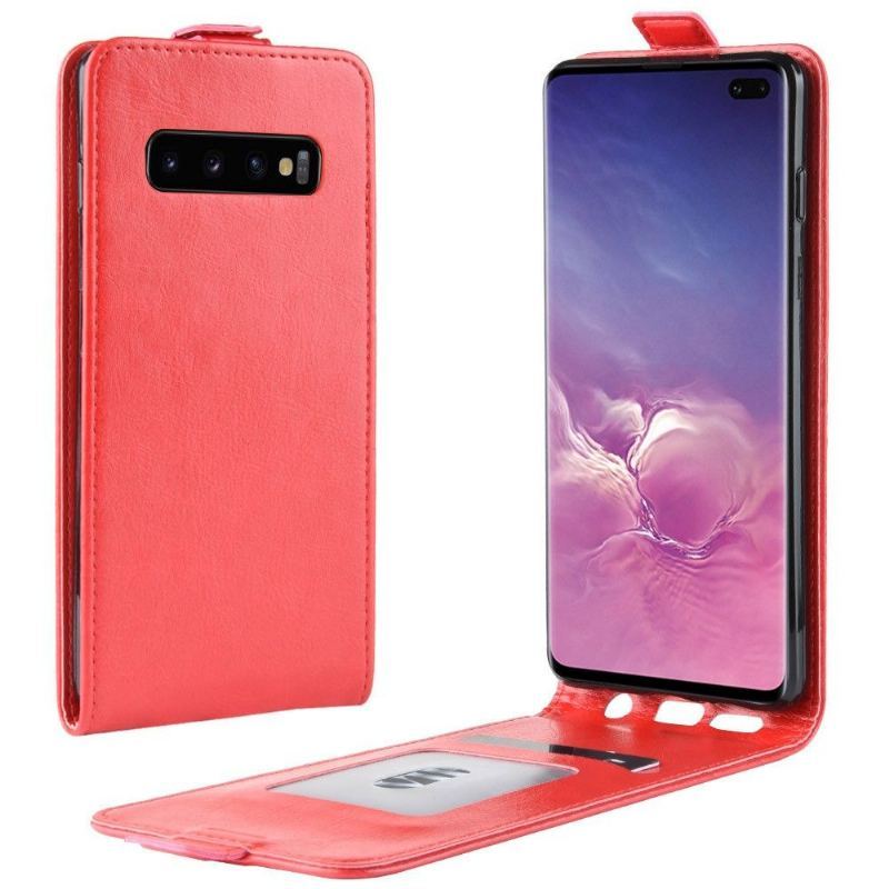 Etui do Samsung Galaxy S10 Plus Etui Folio Ze Sztucznej Skóry W Pionie