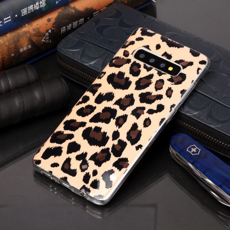 Etui do Samsung Galaxy S10 Plus Leopard