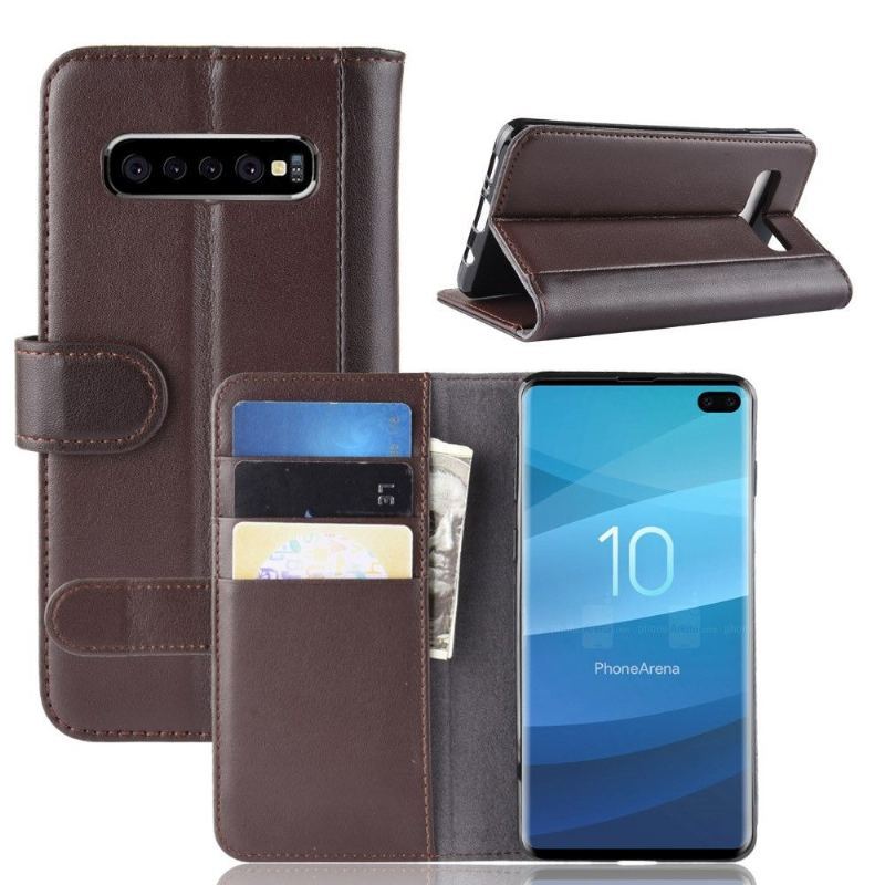 Etui do Samsung Galaxy S10 Plus Portfel Premium Skóra