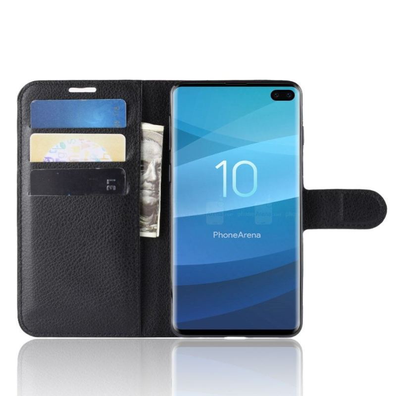 Etui do Samsung Galaxy S10 Plus Skórzane Etui Na Karty W Stylu