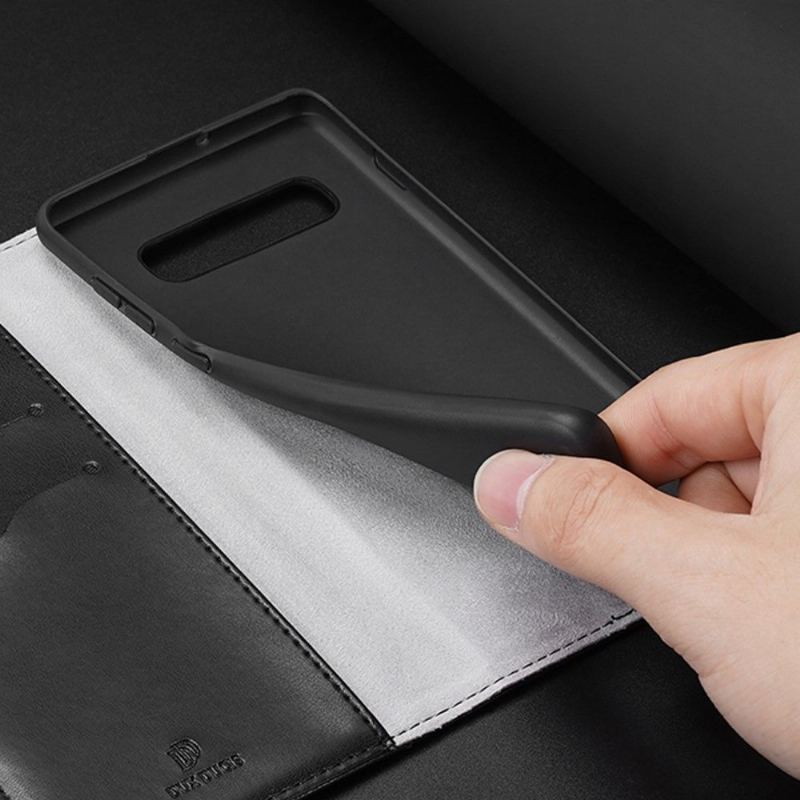 Etui Folio do Samsung Galaxy S10 Plus Kado Seria Efekt Skórzany