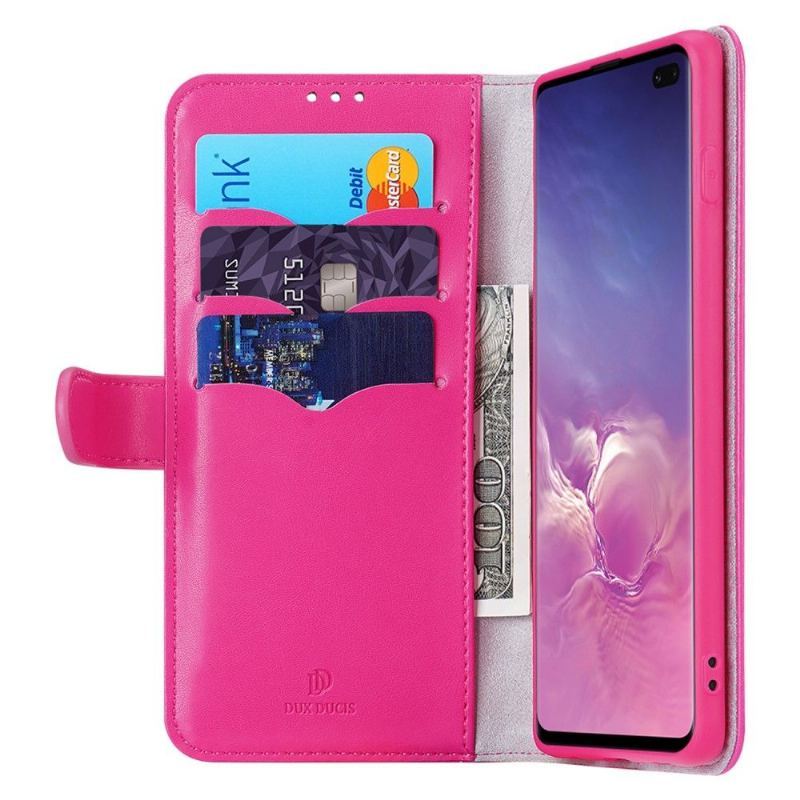 Etui Folio do Samsung Galaxy S10 Plus Kado Seria Efekt Skórzany