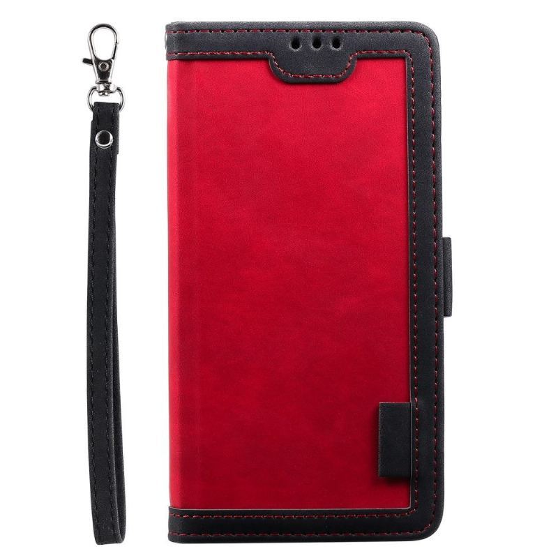 Etui Folio do Samsung Galaxy S10 Plus Obrzeża Vintage Pocket