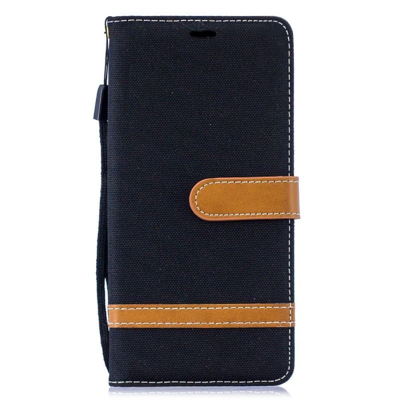 Etui Folio do Samsung Galaxy S10 Plus Powlekane Etui Na Karty