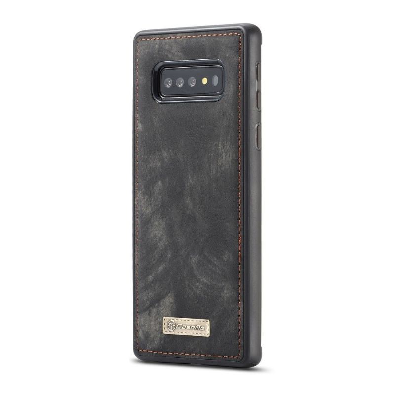 Futerały Etui Folio do Samsung Galaxy S10 Plus Portfel 2w1 I Powłoka Magnetyczna