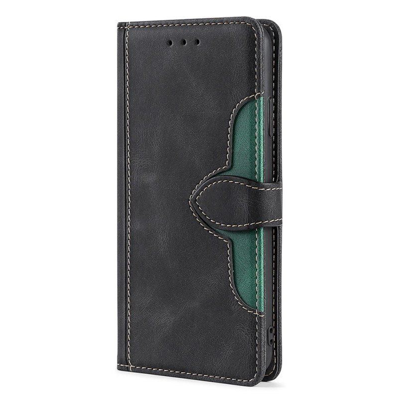 Etui Folio do Honor 50 Pro Pro Faux Leather Dwukolorowy Stylowy