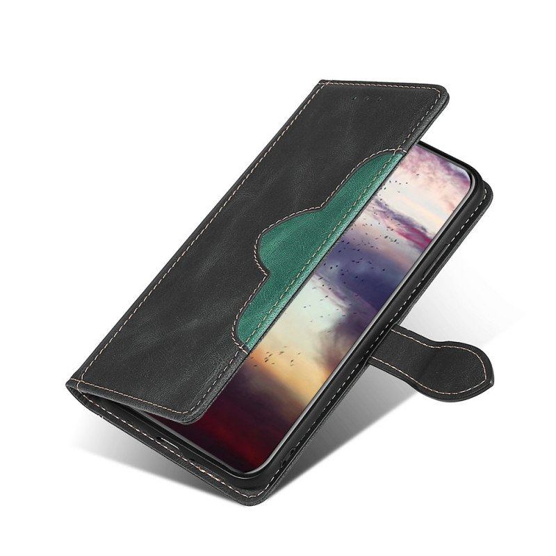 Etui Folio do Honor 50 Pro Pro Faux Leather Dwukolorowy Stylowy