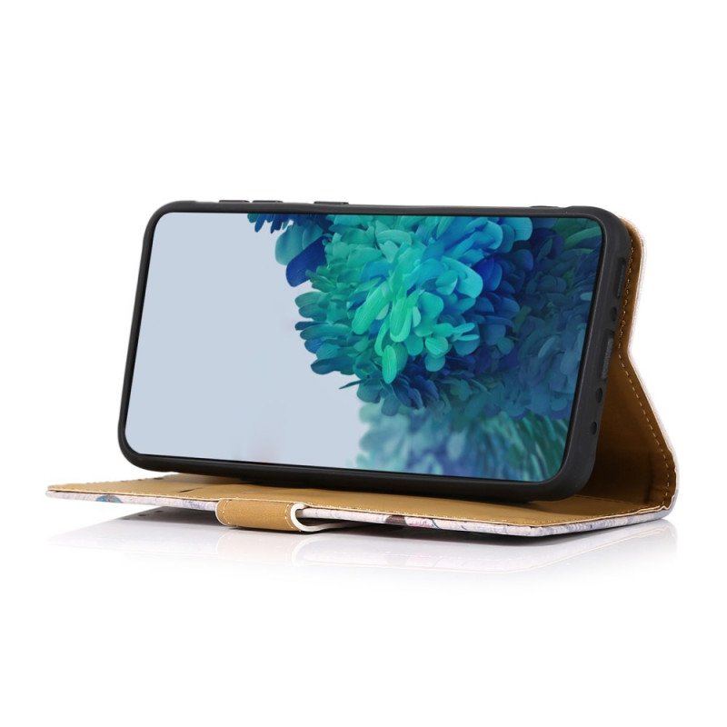 Etui Folio do Honor 50 Pro Pro Flower Tree