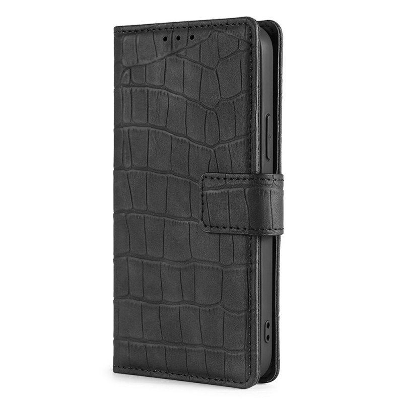 Etui Folio do Honor 50 Pro Krokodyl Pro Skin Touch