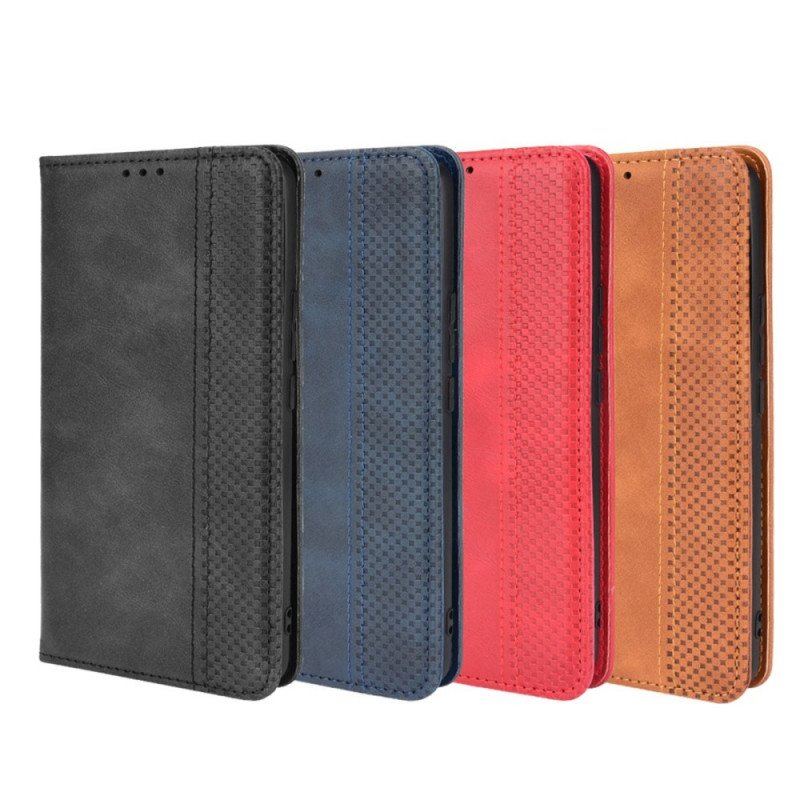 Etui Na Telefon do Honor 50 Pro Etui Folio Profesjonalny Stylizowany Efekt Skóry W Stylu Vintage