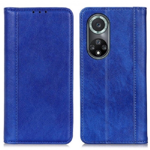 Etui Na Telefon do Honor 50 Pro Etui Folio Skóra Liczi Pro Elegance Split