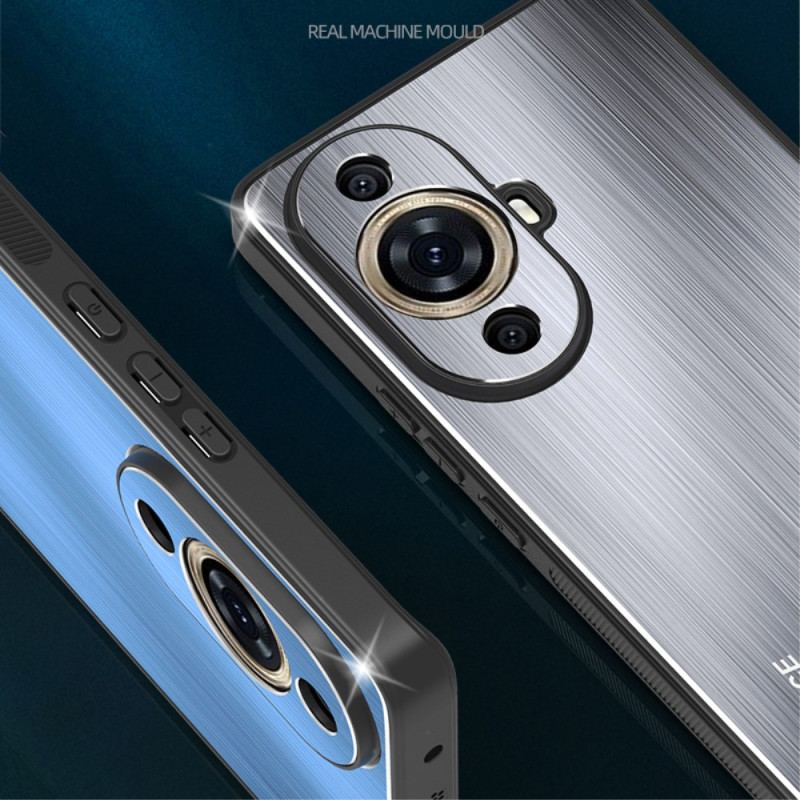 Etui Do Huawei Nova 12s Efekt Metalu