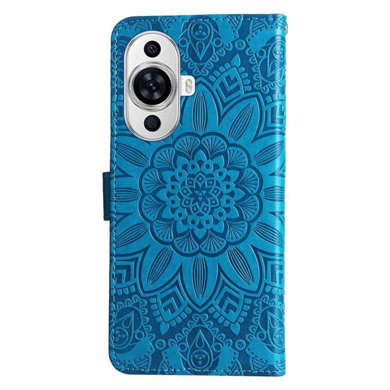 Etui Folio Do Huawei Nova 12s Mandala Z Paskiem