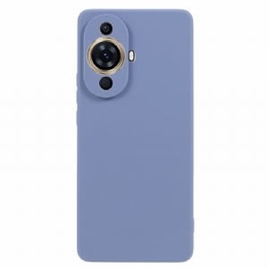 Etui Huawei Nova 12s Silikonowa Prosta Krawędź Etui Ochronne