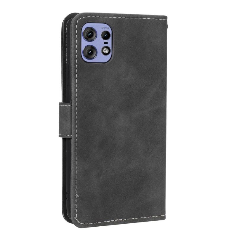 Etui Folio Motorola Edge 50 Pro Dwukolorowy Z Paskiem Etui Ochronne