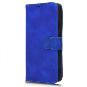 Etui Folio Motorola Edge 50 Pro Efekt Zamszu Etui Ochronne