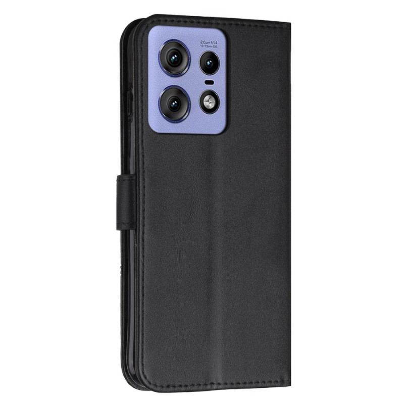 Etui Folio Motorola Edge 50 Pro Paski W Stylu Biznesowym Etui Ochronne