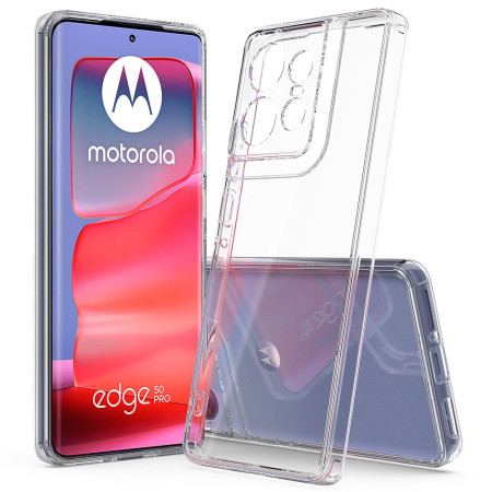 Futerały Motorola Edge 50 Pro Etui Na Telefon Przezroczysty