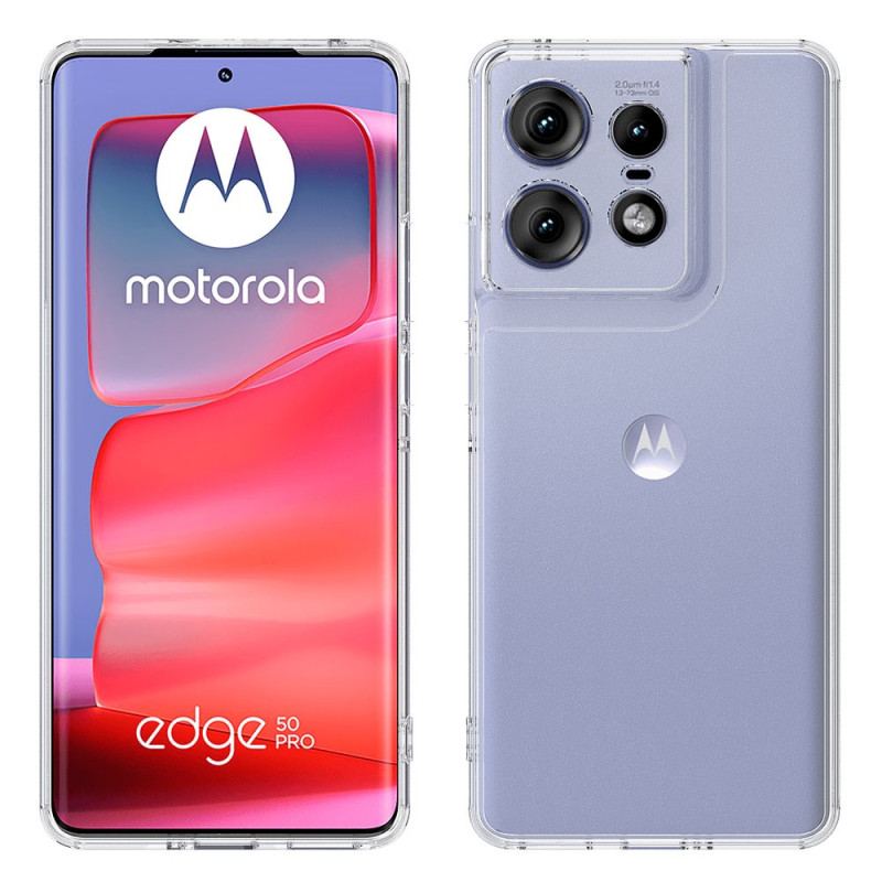 Futerały Motorola Edge 50 Pro Etui Na Telefon Przezroczysty