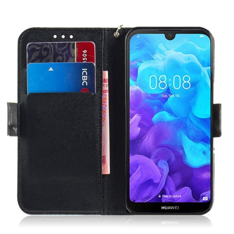 Etui do Huawei Y5 2019 Anti-fall Kolorowa Mandala