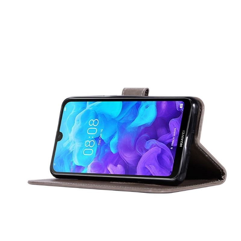 Etui do Huawei Y5 2019 Anti-fall Łapacz Snów Sowa