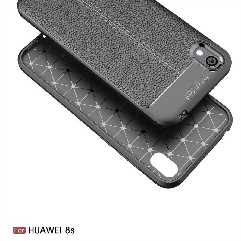 Etui do Huawei Y5 2019 Classic Żel Wykończeniowy Ze Sztucznej Skóry