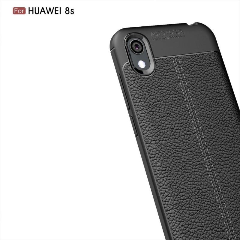 Etui do Huawei Y5 2019 Classic Żel Wykończeniowy Ze Sztucznej Skóry