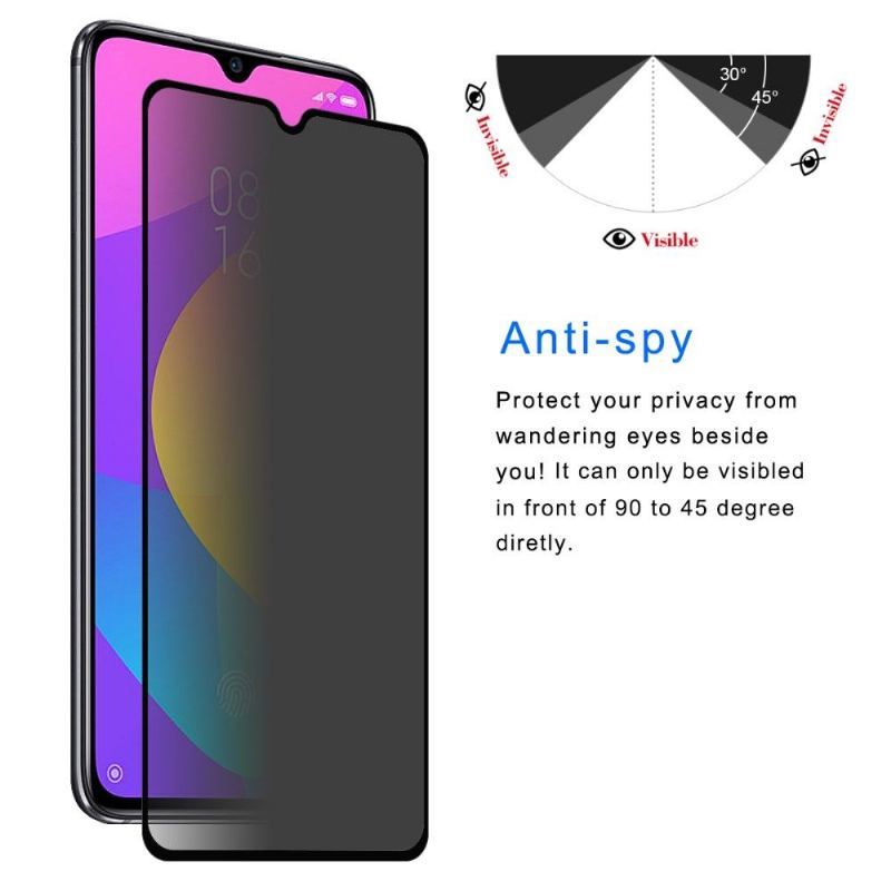 Xiaomi Mi 9 Lite - Hartowane Szkło Ochronne I Filtr Prywatyzujący