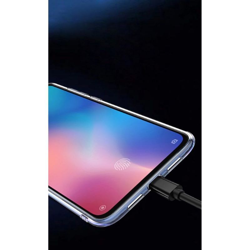 Etui do Xiaomi Mi 9 Anti-fall Z Pierścieniem Magnetycznym - Przezroczysty