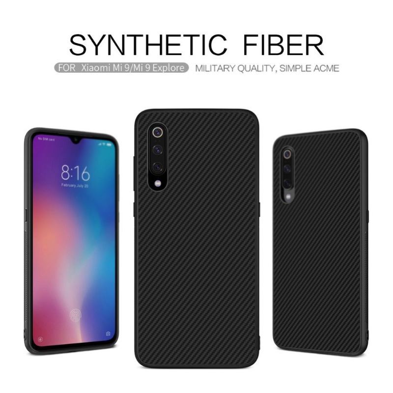 Etui do Xiaomi Mi 9 Biznes Włókno Syntetyczne