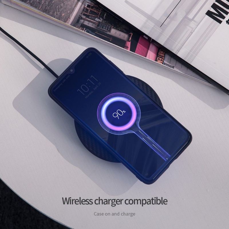 Etui do Xiaomi Mi 9 Nillkin Czarno-białe Wzory W Paski