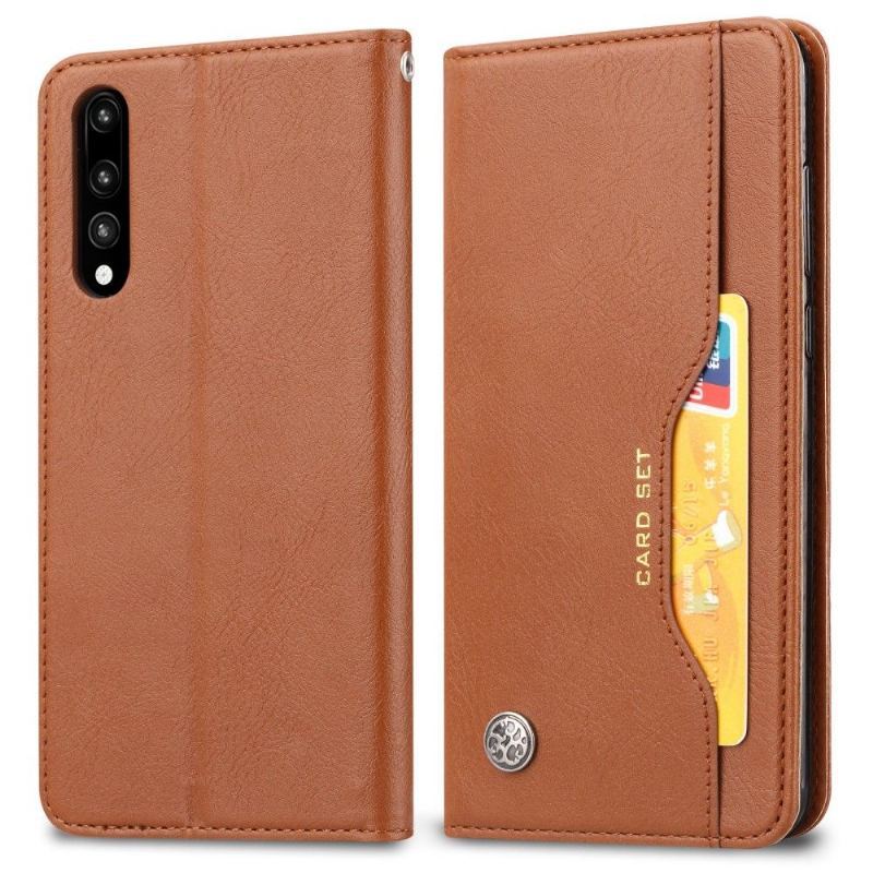 Etui Folio do Xiaomi Mi 9 Skórzany Stojak Etui Na Karty