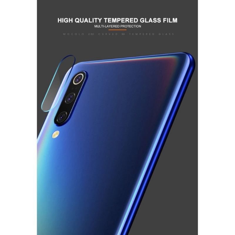 Etui Na Telefon do Xiaomi Mi 9 Biznes - Szkło Hartowane Do Tylnego Obiektywu Aparatu