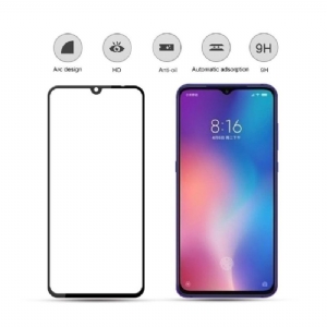 Xiaomi Mi 9 - Pełnowymiarowe Zabezpieczenie Ekranu Ze Szkła Hartowanego - Czarne