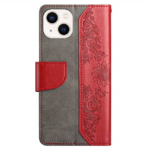 Case do iPhone 13 Mini Etui Folio Motyl