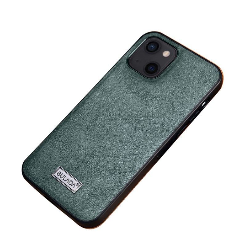 Etui do iPhone 13 Mini Sulada Efekt Skóry