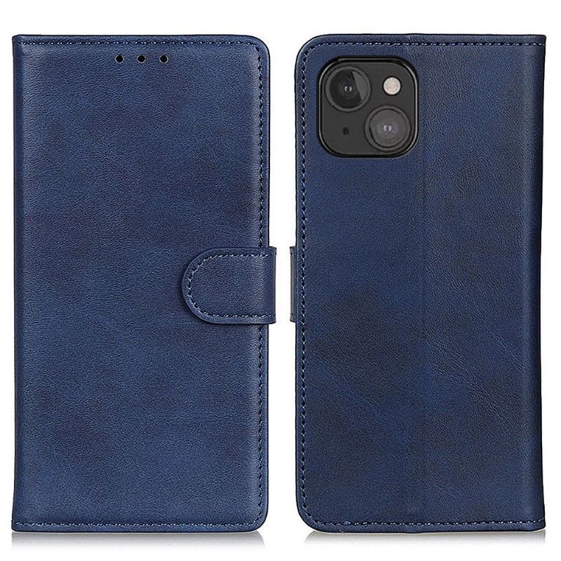 Etui Folio do iPhone 13 Mini Marius Efekt Matowej Skóry