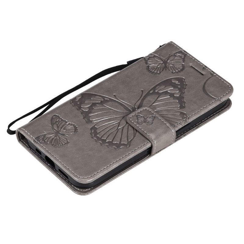 Etui Folio do iPhone 13 Mini Obsługa Funkcji Motyli