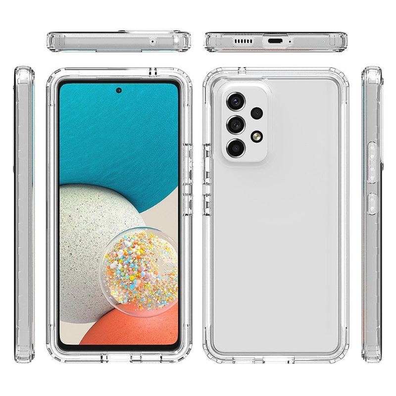 Etui do Samsung Galaxy A33 5G Classic Przezroczysty Kolor Gradientu